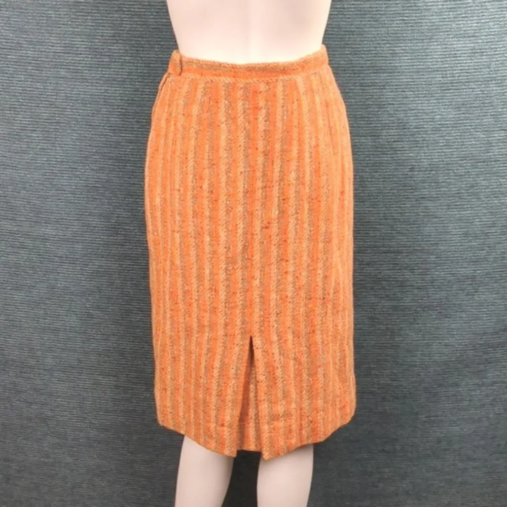 Vintage Henry White Of Dublin Wool Suit, 1960's Skirt & Jacket - Picture 11 of 17